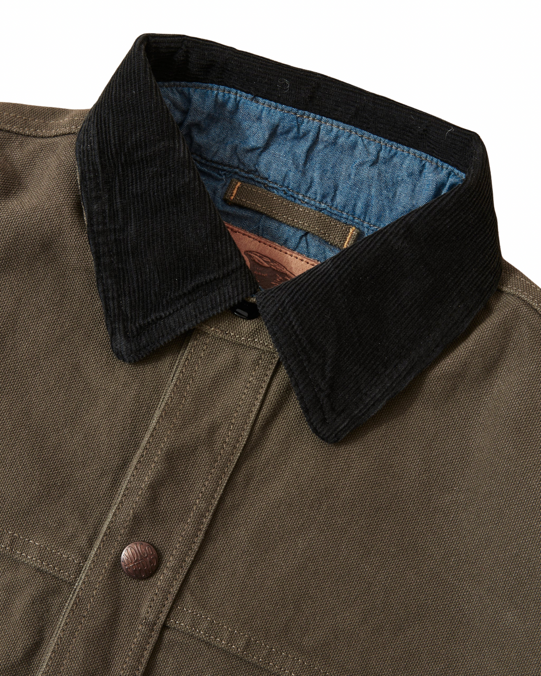 Indigofera - Fargo Quarter Canvas Olive/Black