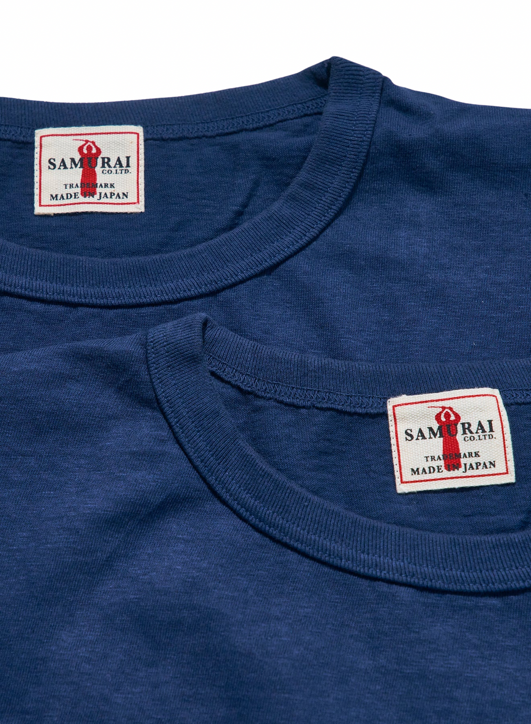 Samurai - Medium Weight 2-Pack T-Shirts Navy [SJ2PST-CREW] ON PREORDER*