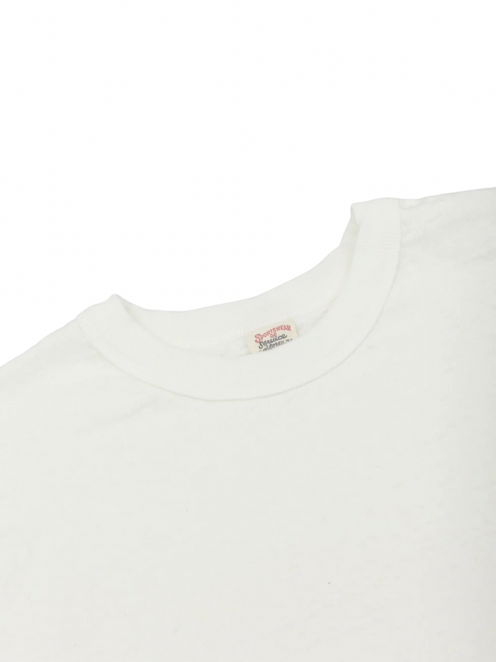 UES - No. 8 Slub Nep Short Sleeve T-Shirt White [652321] ON PREORDER*