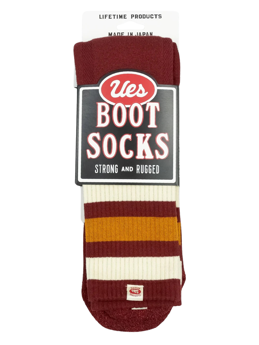 UES MFG.CO. - Boot Socks Wine Red [BSX-1] COMING SOON*