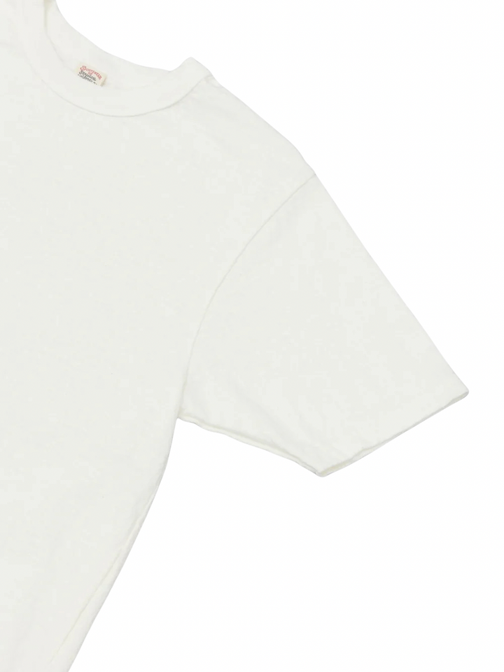 UES - No. 8 Slub Nep Short Sleeve T-Shirt White [652321] ON PREORDER*