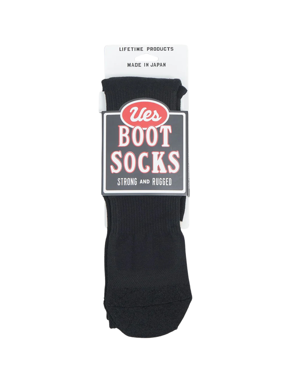 UES MFG.CO. - Boot Socks Black [BSX-1] COMING SOON*