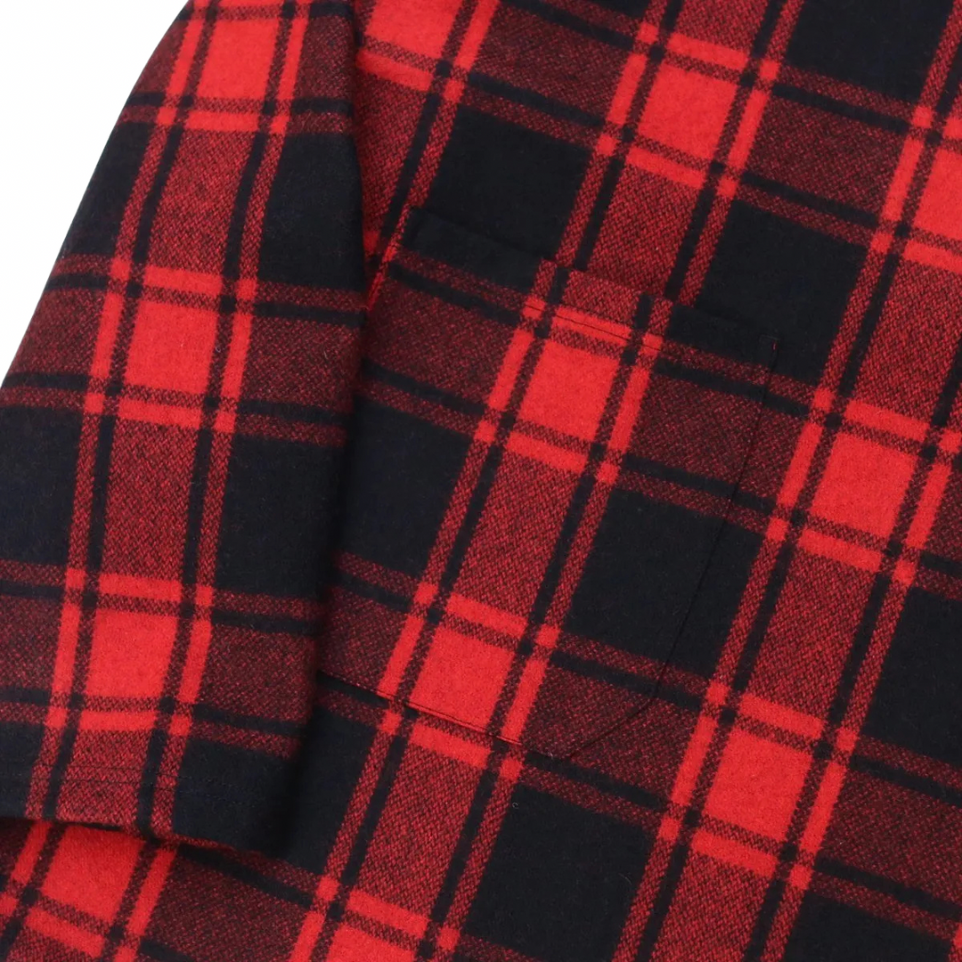 EEL - Pickel Blouson Check Shirt Red [E-24470]