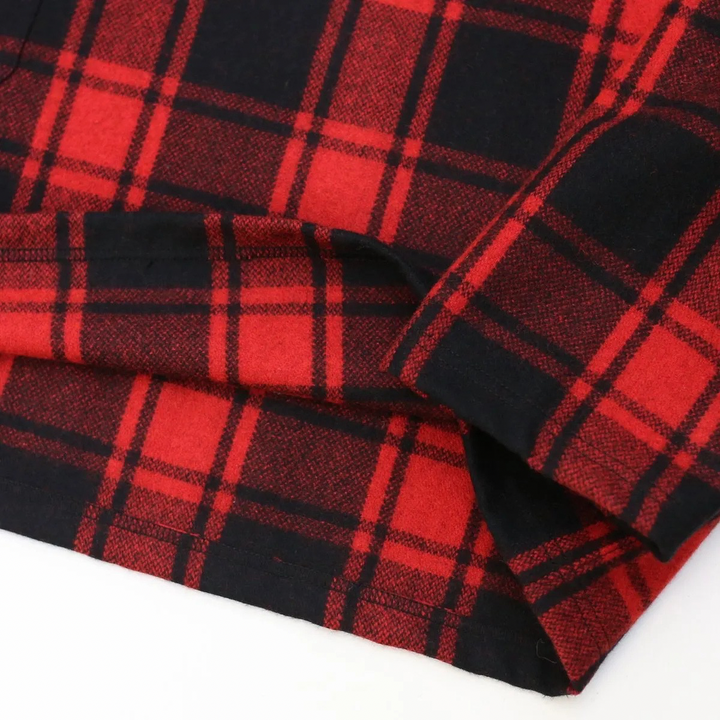 EEL - Pickel Blouson Check Shirt Red [E-24470]