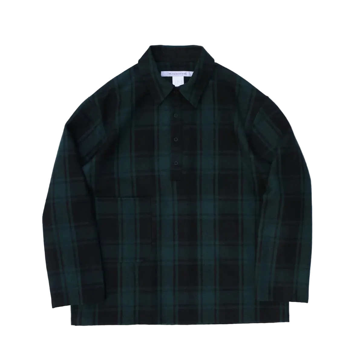 EEL - Pickel Blouson Check Shirt Green [E-24470]