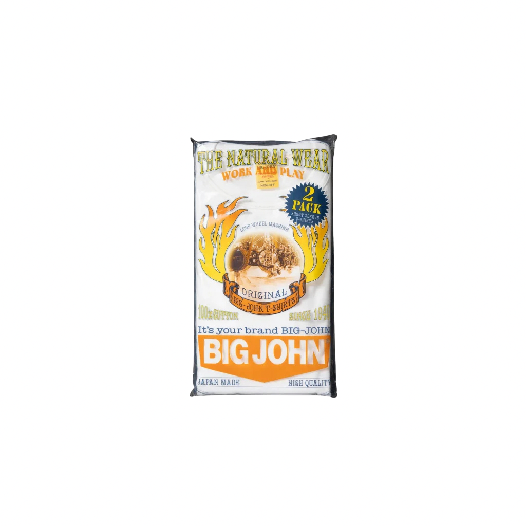 Big John - Loopwheel 2-Pack Crewneck T-shirts [M2PCT]