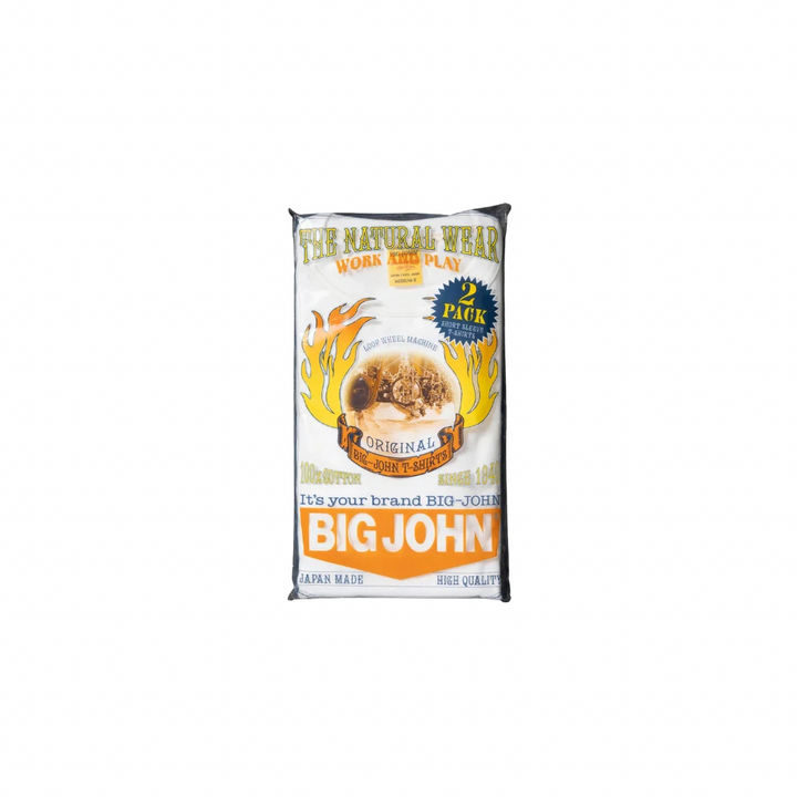 Big John - Loopwheel 2-Pack Crewneck Tee [M2PCT] ON PREORDER*