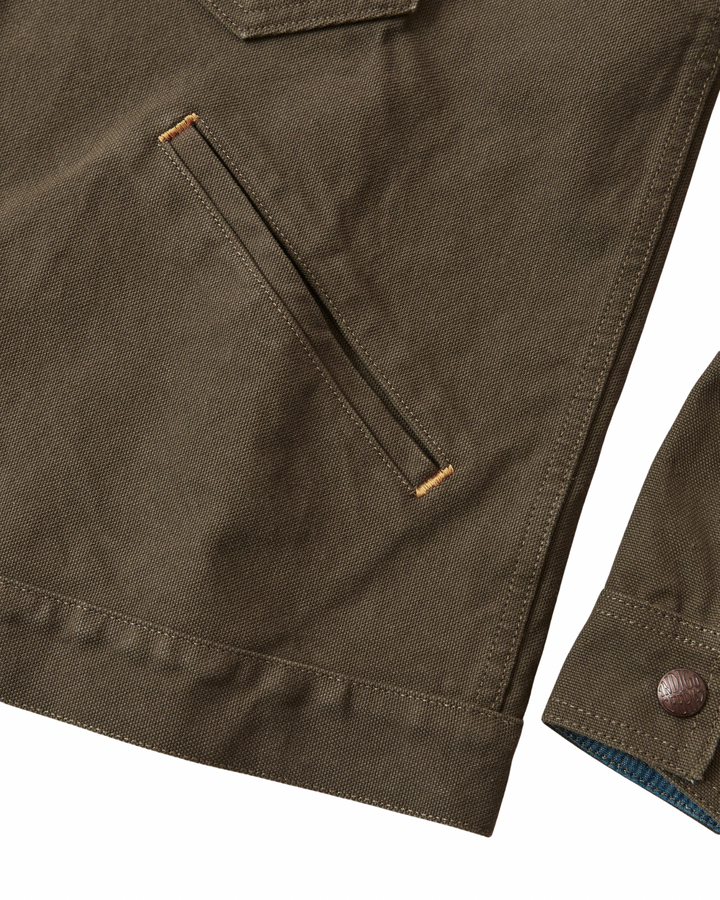 Indigofera - Fargo Quarter Canvas Olive/Black