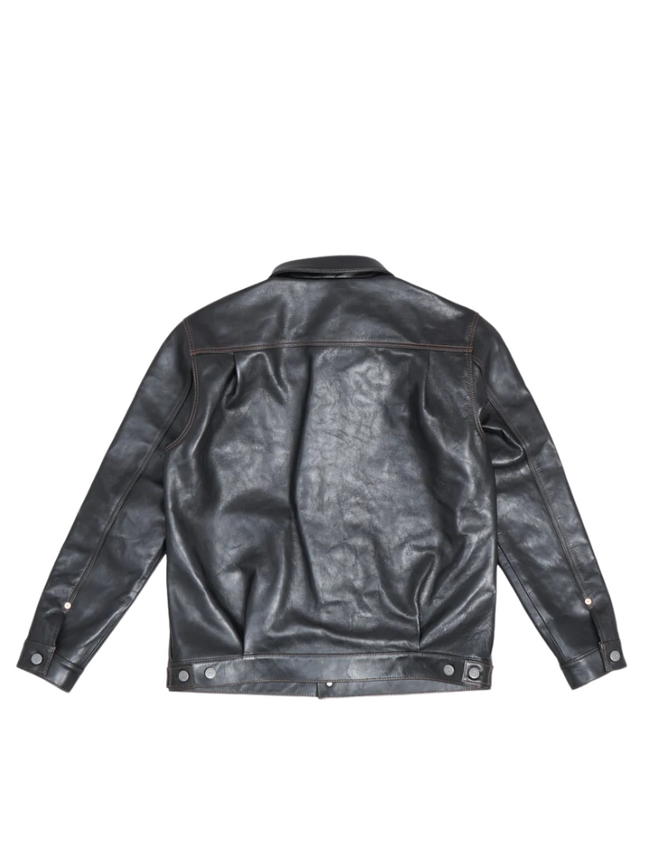 The Flat Head - Horsehide 50's Leather Jacket [FN-LJ-HJ002]