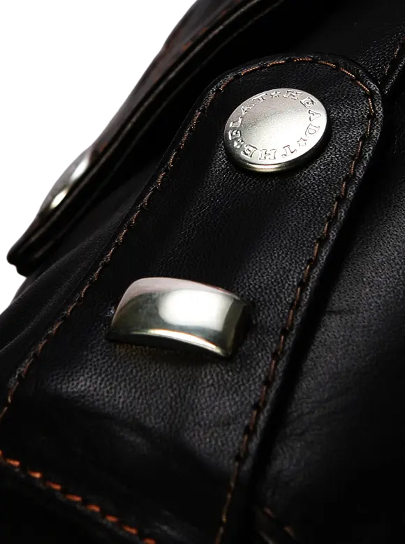 The Flat Head - Horsehide Leather Black Double Riders Jacket [FN-LJ-HW004] ON PREORDER*