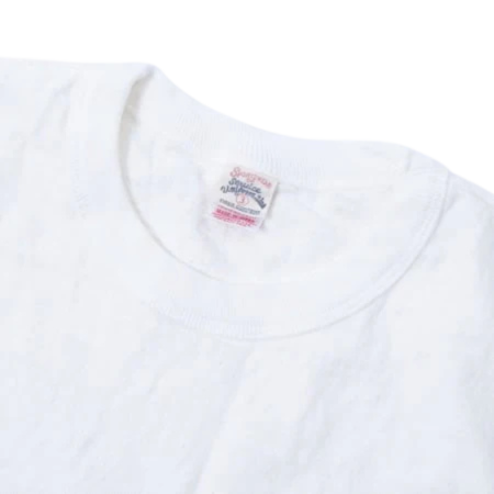 UES MFG.CO. - No. 8 Slub Nep Short Sleeve T-shirt White [652321] ON PREORDER*