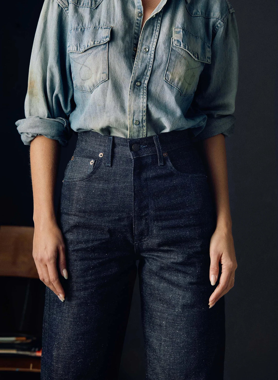 Imogene + Willie - Women's Catherine Indigo Rigid Nep Denim Selvedge Jeans