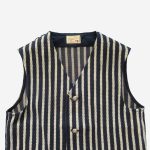 Graph Zero Sashiko Denim Vest - GZ011