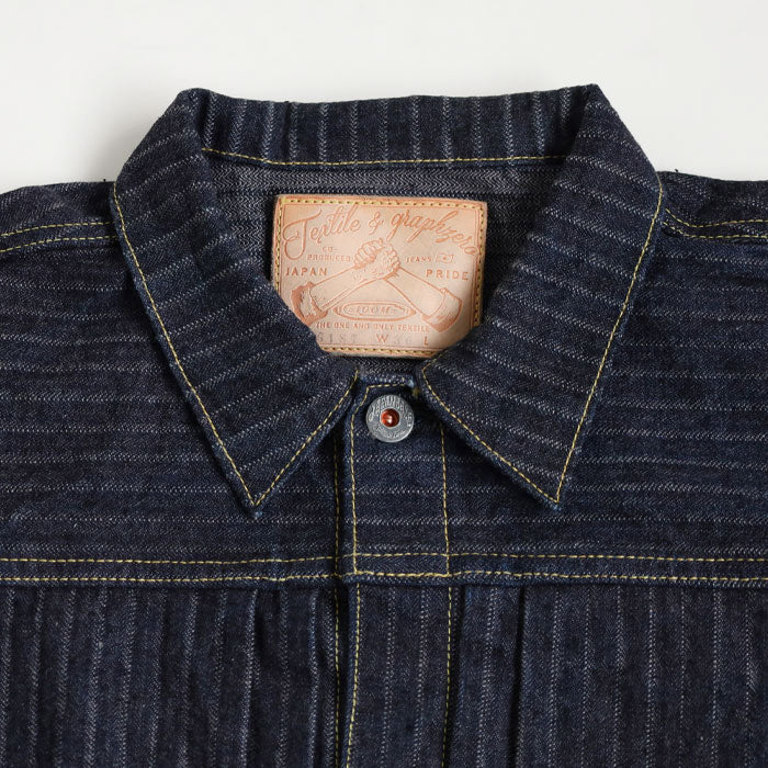 Graph Zero WW2 Type 1 Jacket - Stripe Herringbone