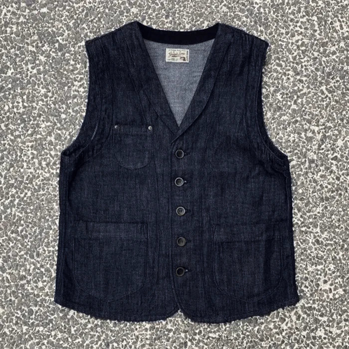 Graph Zero Shawl Collar Vest