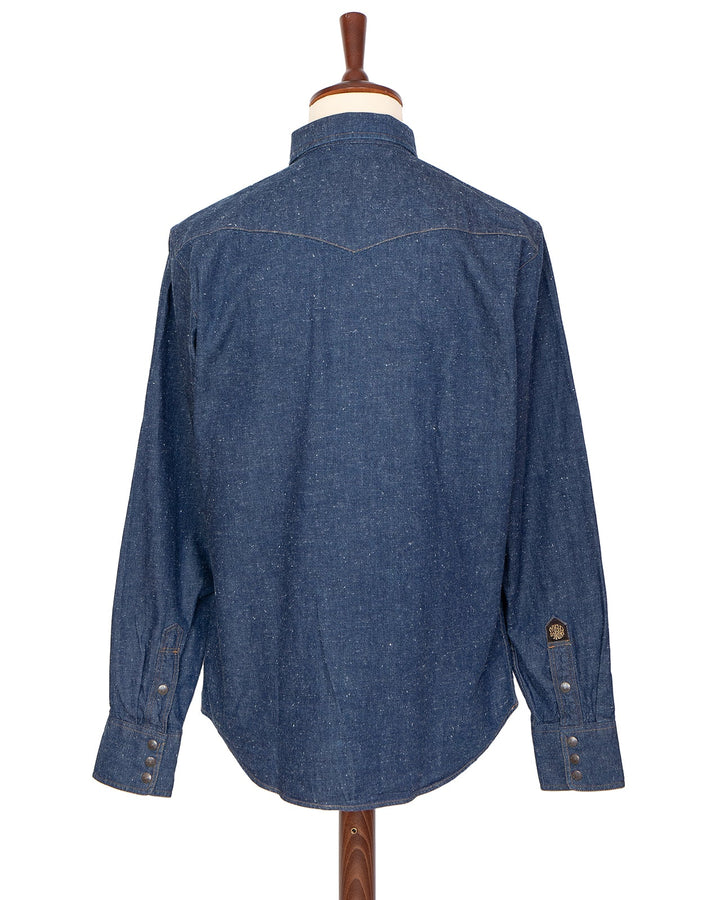 Indigofera Ryman Denim Shirt - Neppy Denim