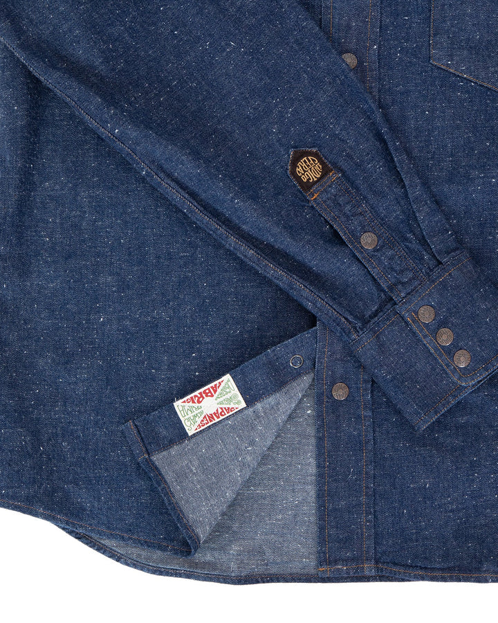 Indigofera Ryman Denim Shirt - Neppy Denim