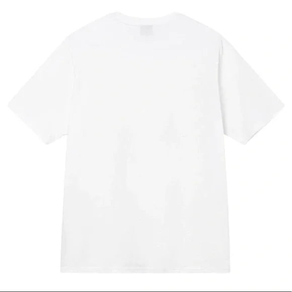 Stüssy Squared Embriodered Tee Shirt White