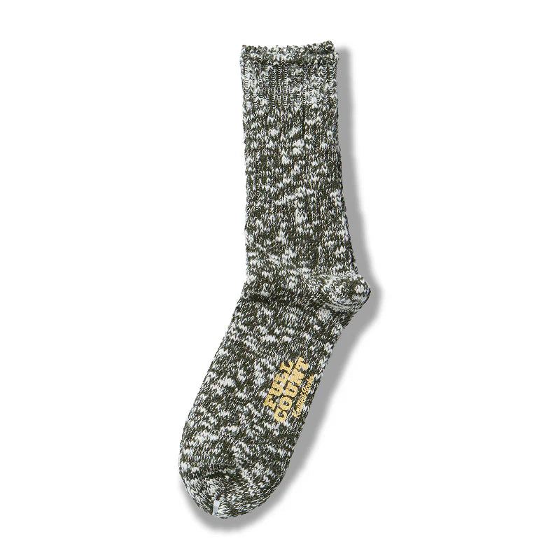 FULLCOUNT - Mix Socks Moss Green [6110-2]