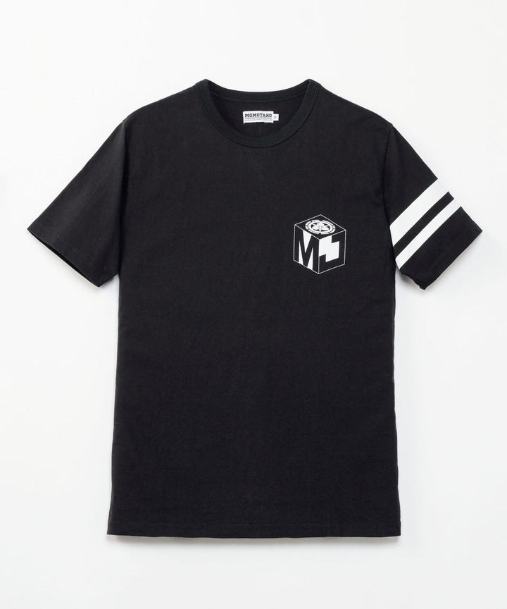 Momotaro MJ Cube Logo T-Shirt - Black