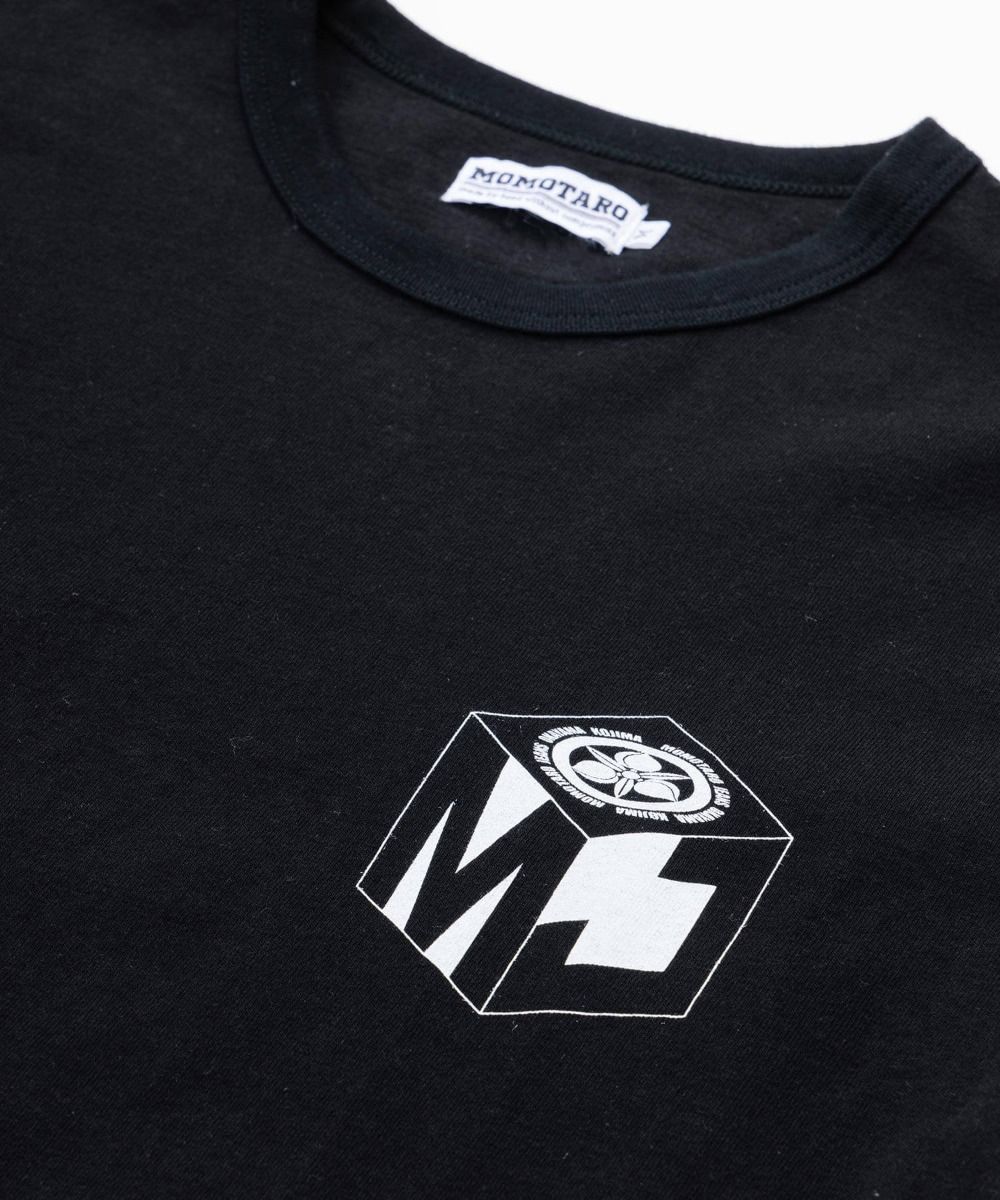 Momotaro MJ Cube Logo T-Shirt - Black