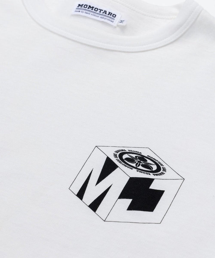 Momotaro MJ Cube Logo T-Shirt - White