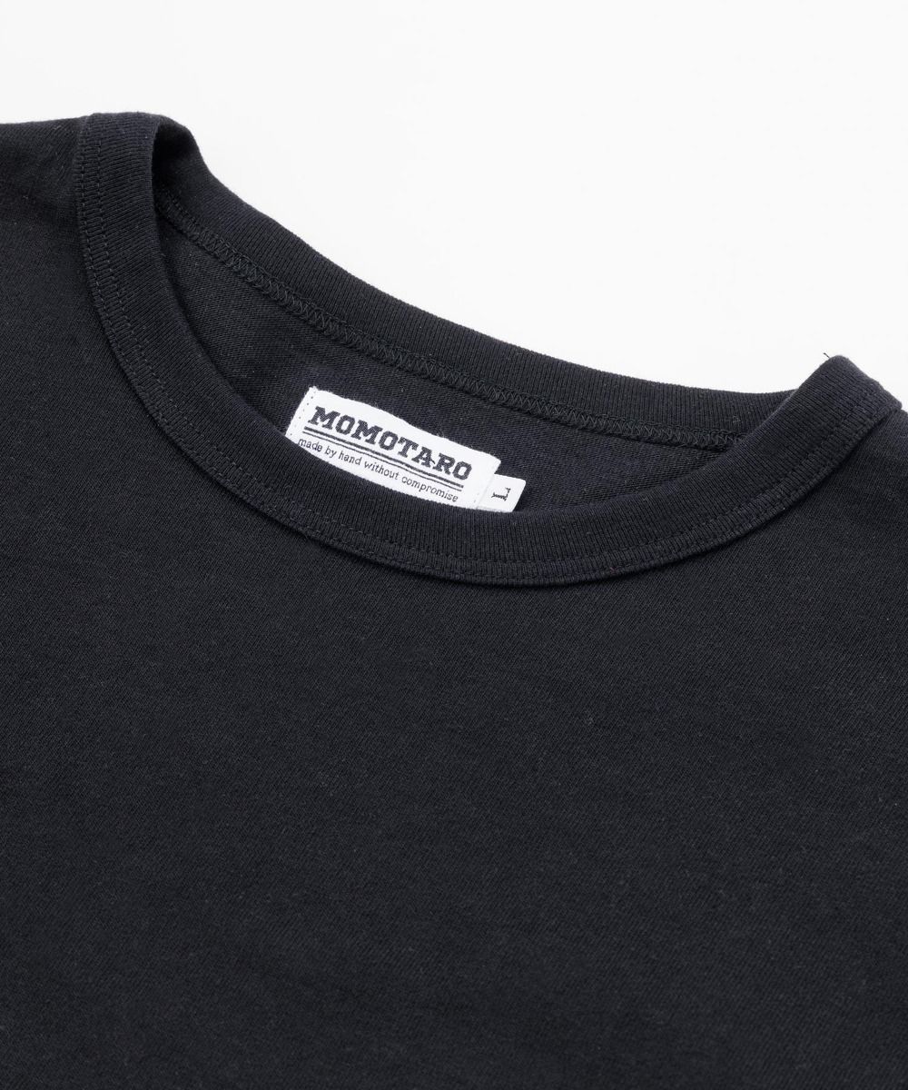 Momotaro Oversized L/S T-Shirt - Black