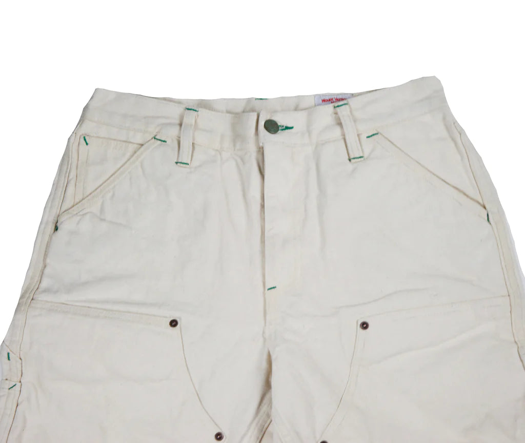 Left Field NYC Double Knee Work Chino - Natural