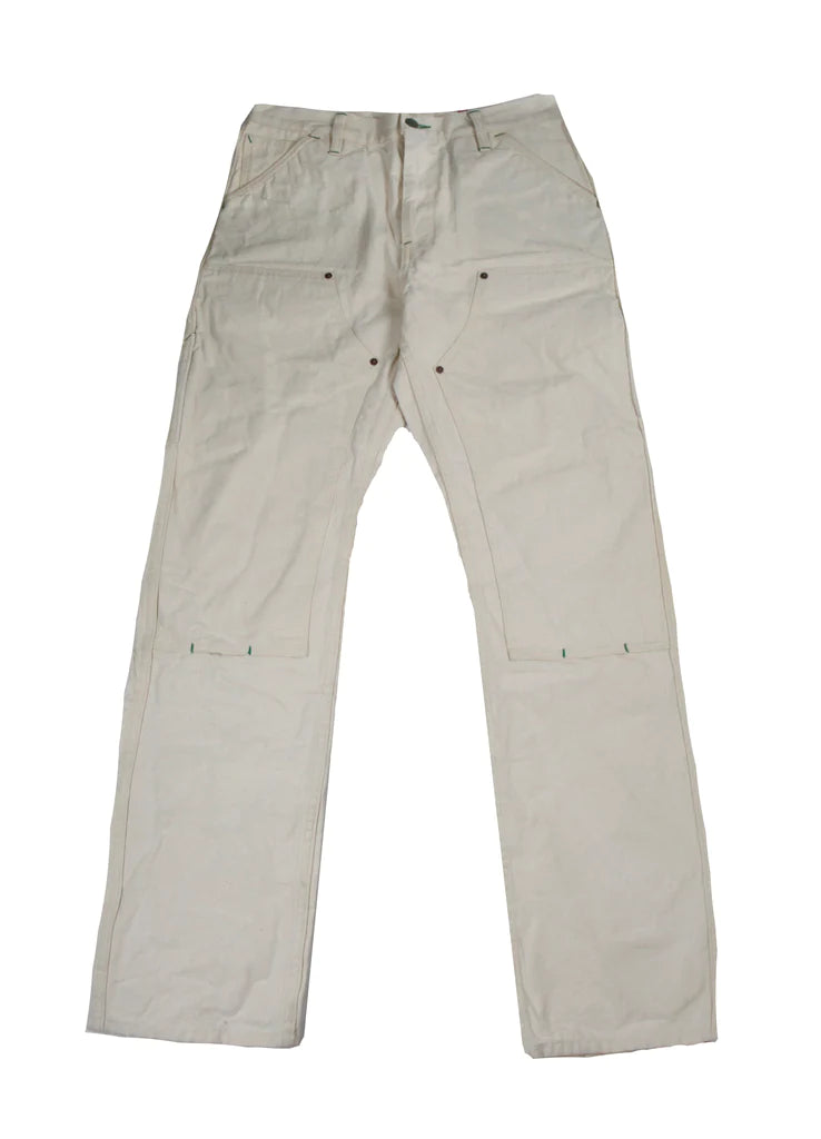 Left Field NYC Double Knee Work Chino - Natural