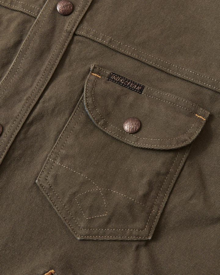 Indigofera - Fargo Quarter Canvas Olive/Black