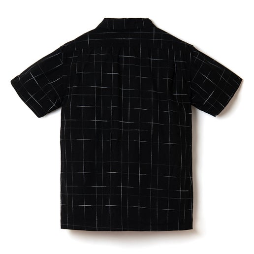 Studio D'Artisan - Kasuri Short-Sleeved Shirt Black [5720]