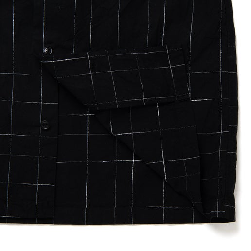 Studio D'Artisan - Kasuri Short-Sleeved Shirt Black [5720]