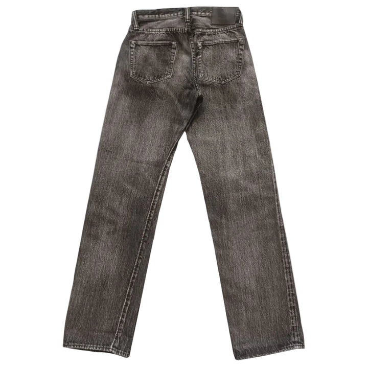 Pure Blue Japan - 14oz Natural Used Wash Regular Straight Black [USED-003-BK]