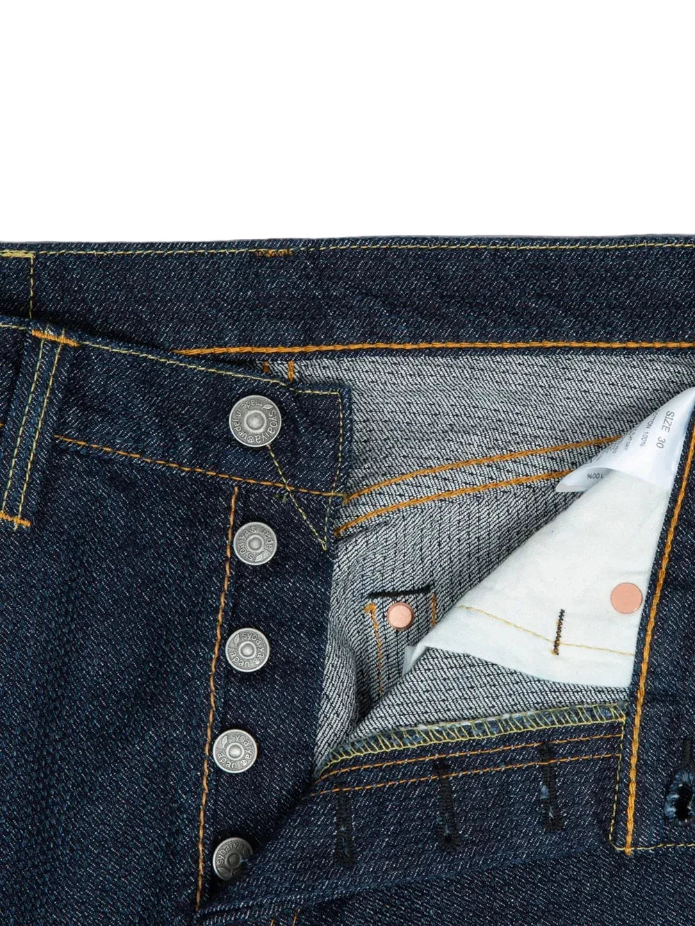 Pure Blue Japan – Double Indigo Sashiko Relaxed Tapered Jeans [1170-2-ID]