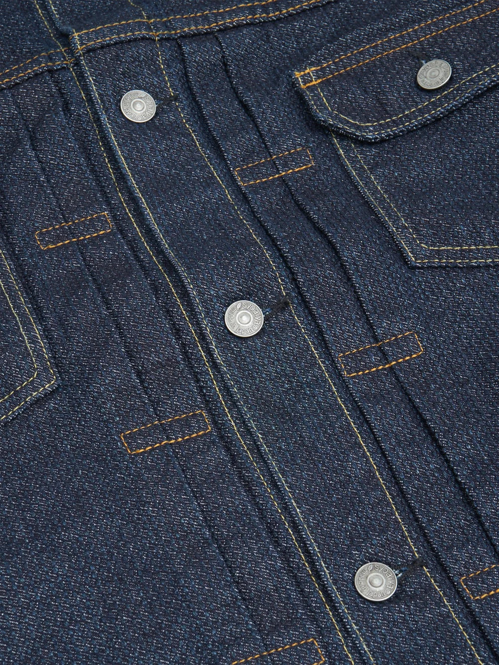 Pure Blue Japan Sashiko Type II Jacket - Indigo