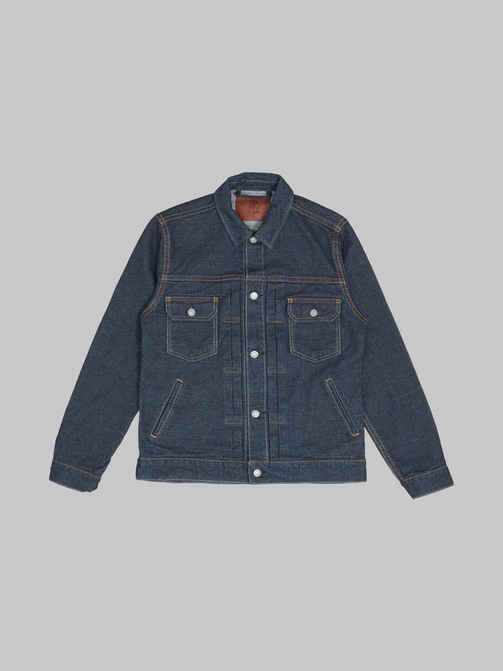 Pure Blue Japan Sashiko Type II Jacket - Indigo