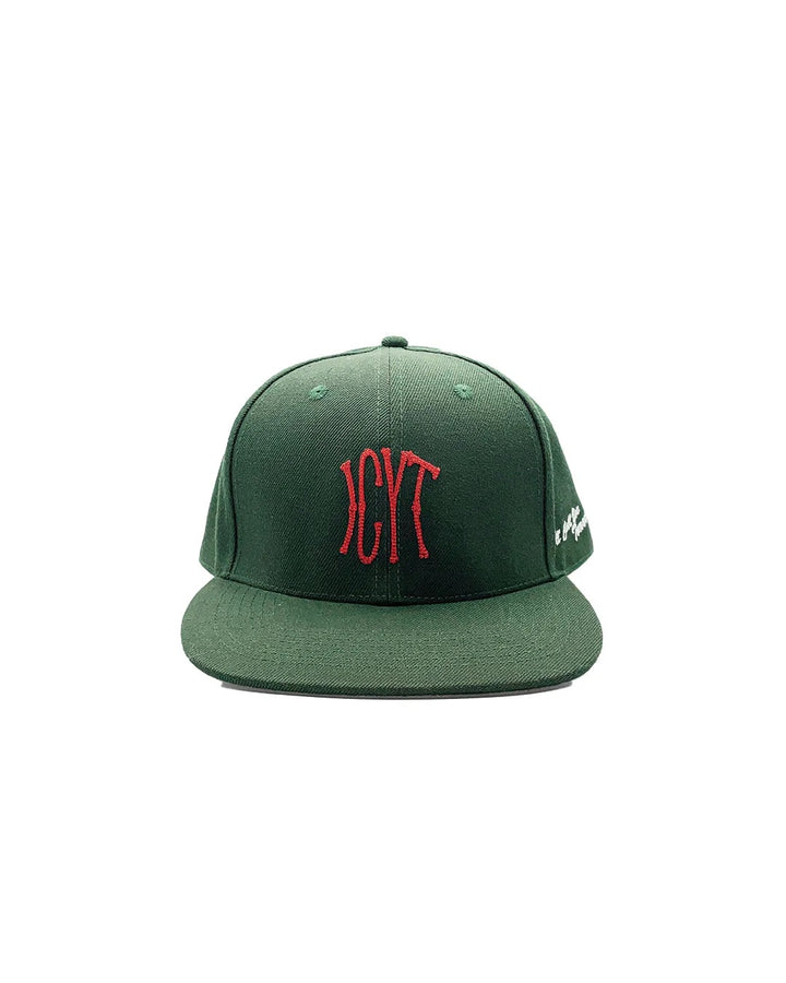 ICYT Downtown Hat - Green/Crimson