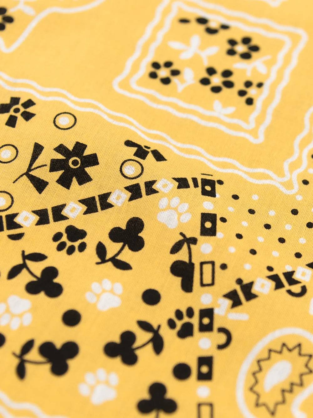 TCB Two Cats Bandana - Yellow ON PREORDER*