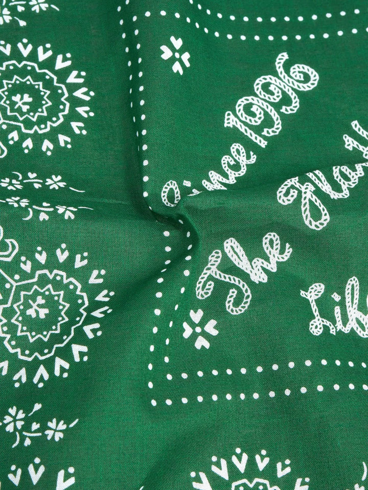 The Flat Head Bandana FN-GB-001 - Green