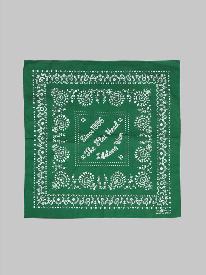 The Flat Head Bandana FN-GB-001 - Green