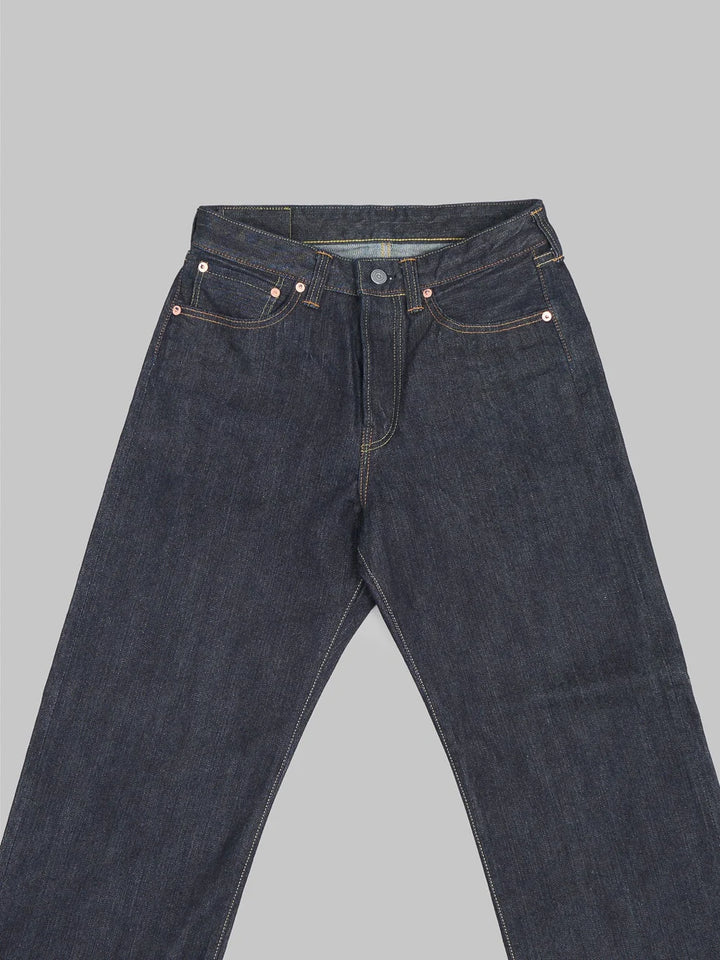 The Flat Head 14.5oz Wide Straight Denim Jeans - [FN-D111] ON PREORDER&*