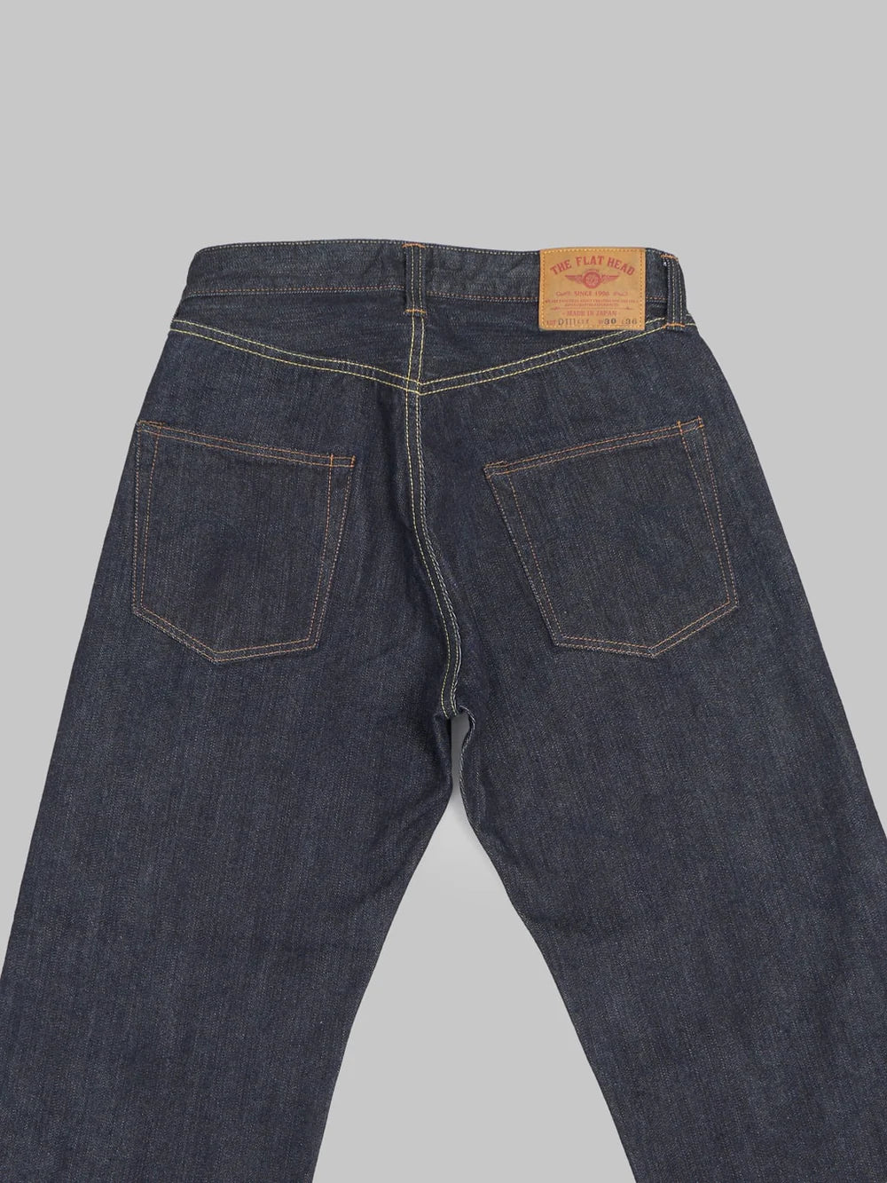 The Flat Head 14.5oz Wide Straight Denim Jeans - [FN-D111] ON PREORDER&*