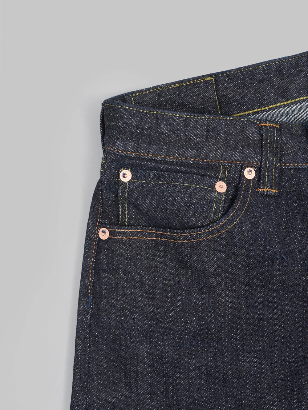 The Flat Head 14.5oz Wide Straight Denim Jeans - [FN-D111] ON PREORDER&*