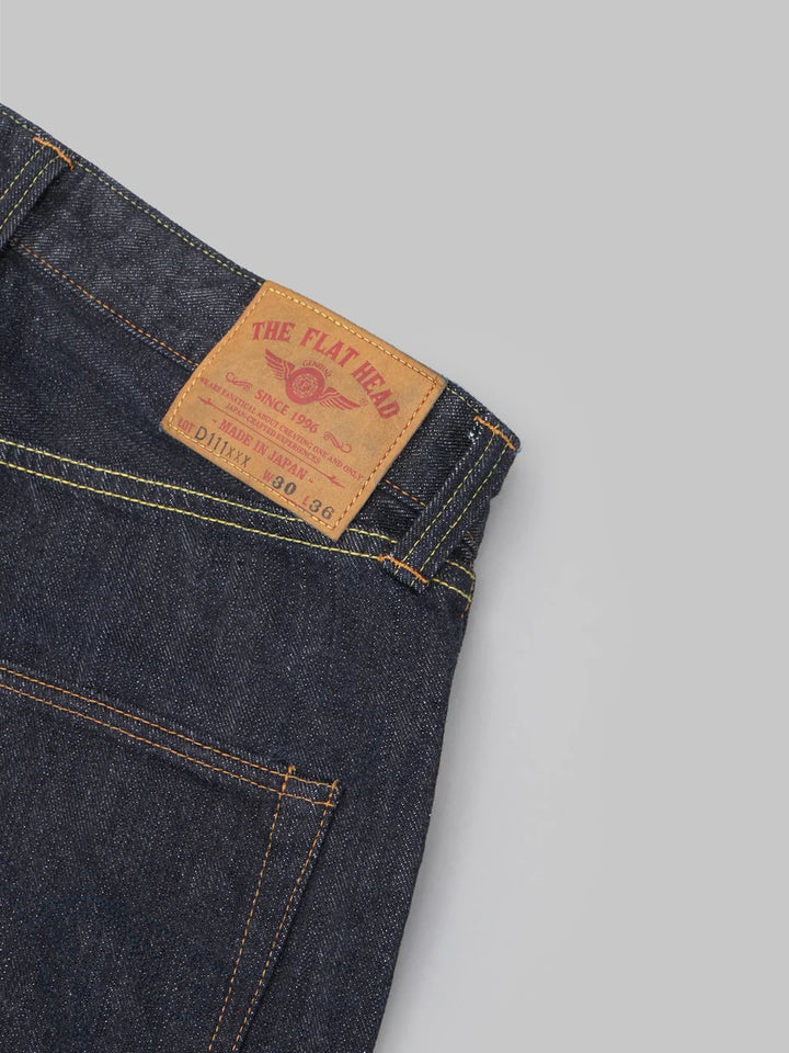 The Flat Head 14.5oz Wide Straight Denim Jeans - [FN-D111] ON PREORDER&*
