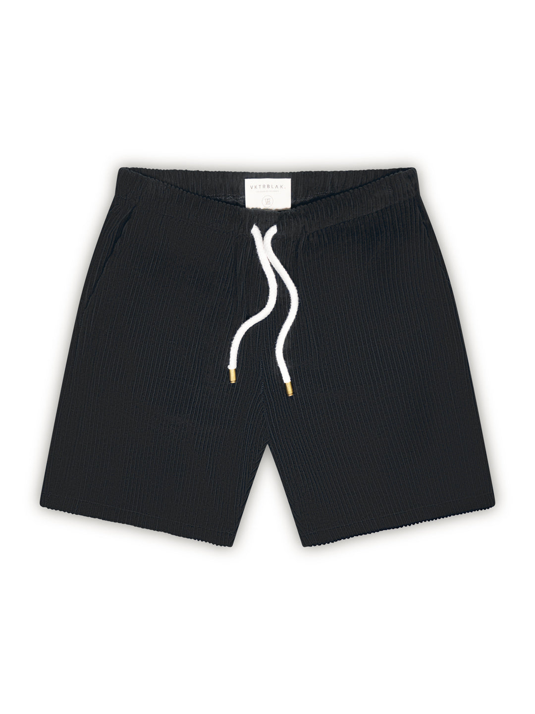 VKTRBLAK Oxford Cord Shorts - Black