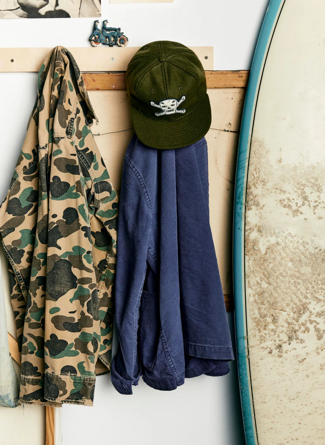 Imogene + Willie - Wool "Hellcats" Olive Cap ON PREORDER*