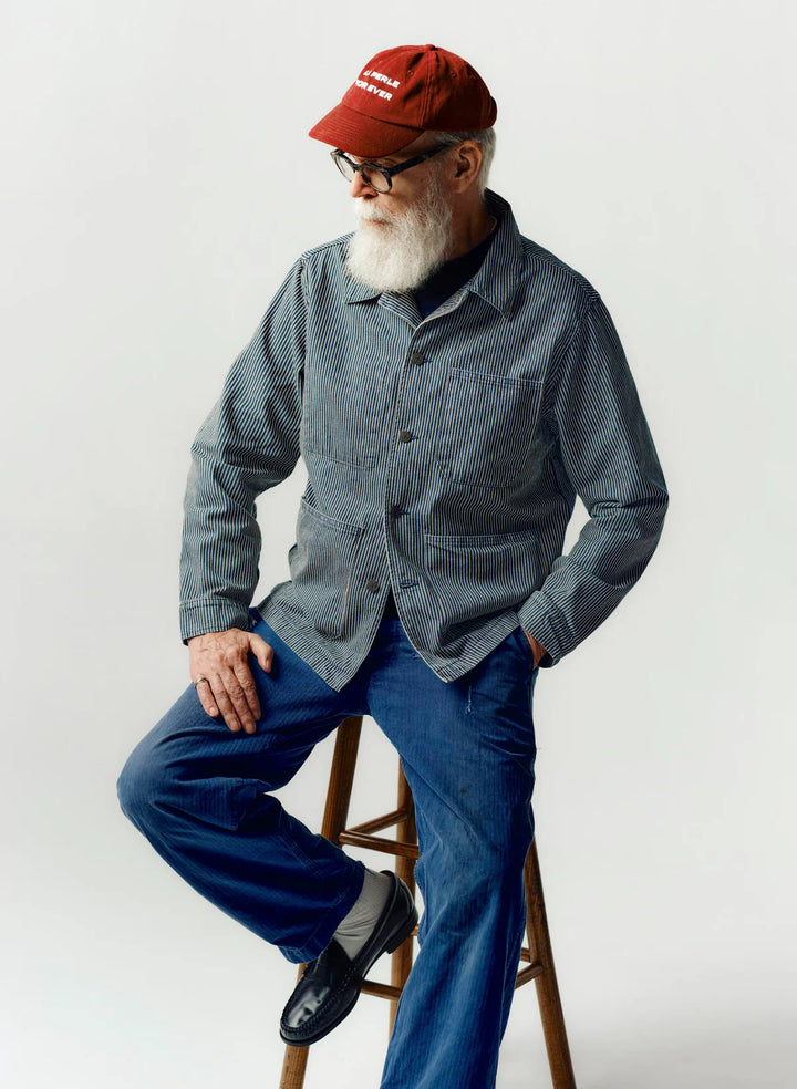Imogene + Willie - Utility Coat Hickory Stripe ON PREORDER*