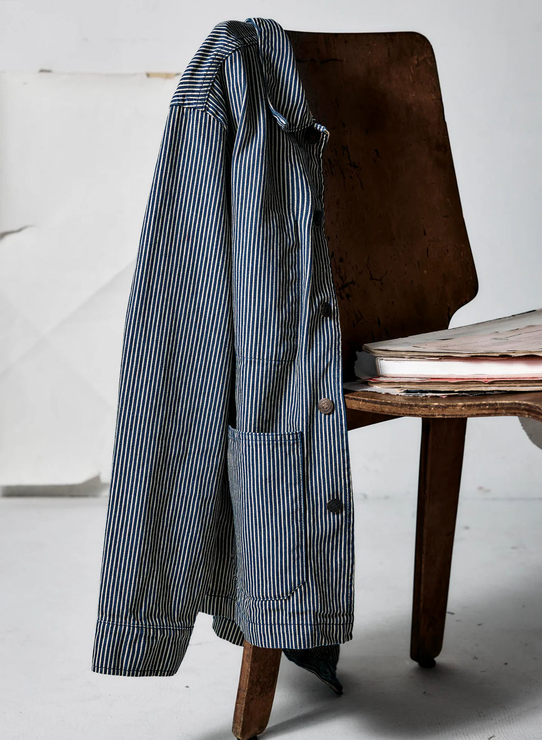 Imogene + Willie - Utility Coat Hickory Stripe ON PREORDER*