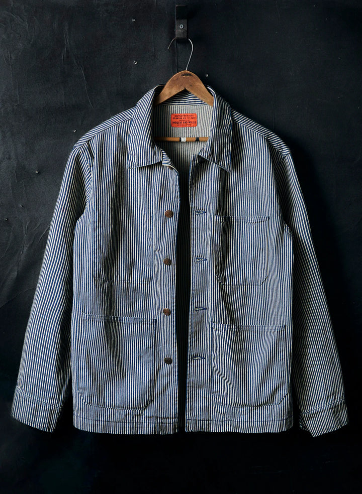 Imogene + Willie - Utility Coat Hickory Stripe ON PREORDER*