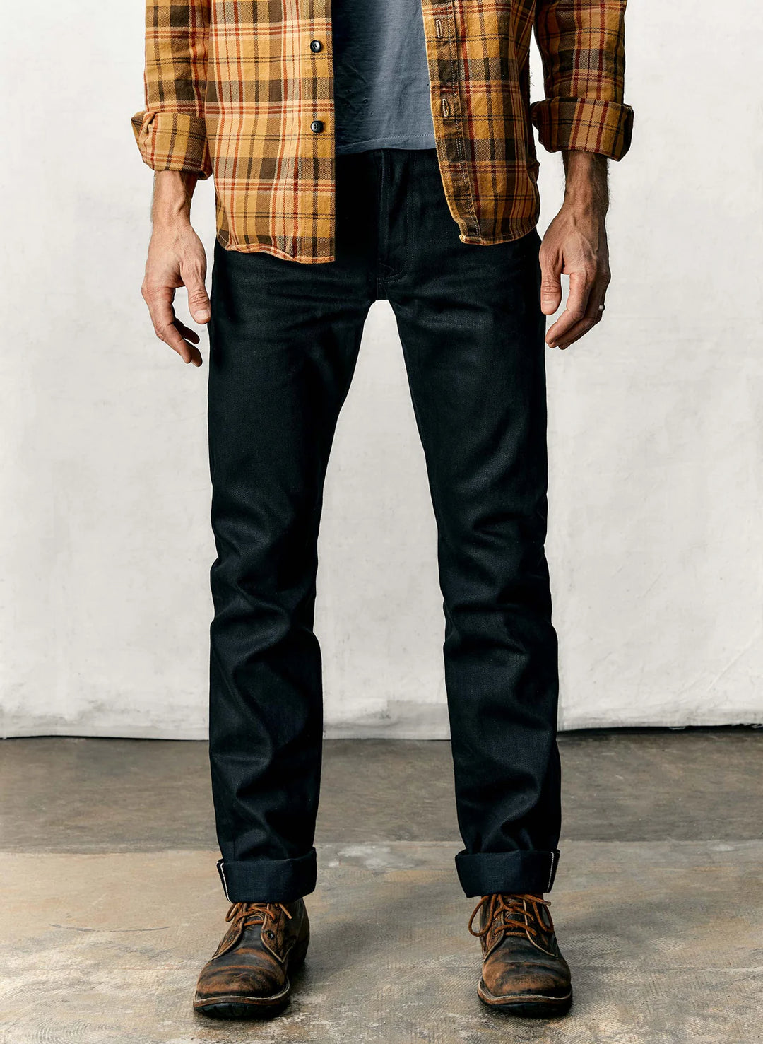 Imogene + Willie - Willie Black Rigid JP Selvedge Jeans